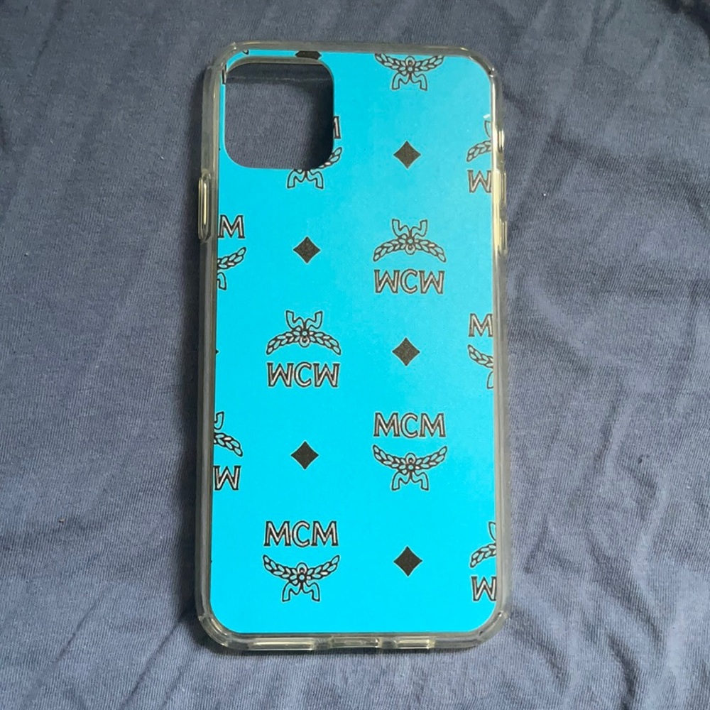 Blue MCM iPhone 11 Pro Max Case